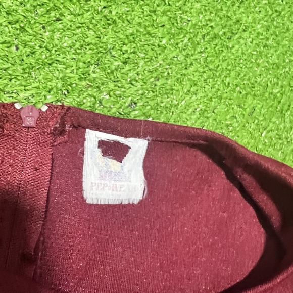 Vintage Texas A&M Dress Youth Md Aggie Cheerleader Outfit USA Made Embroider 80s - Picture 8 of 12